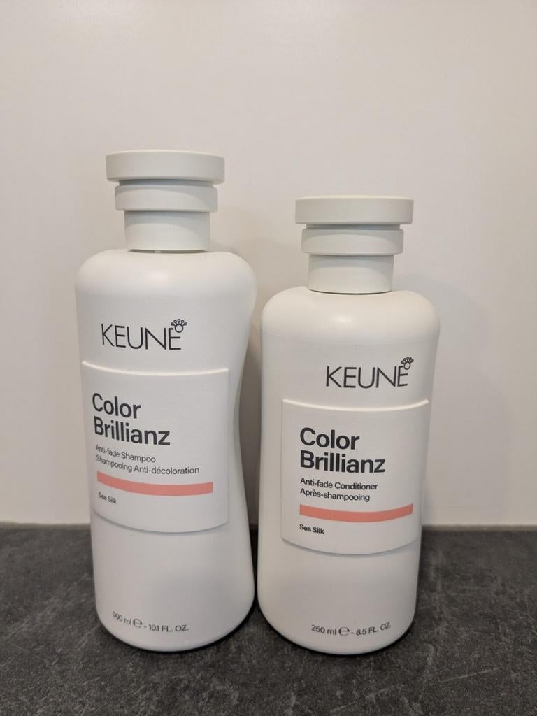 Keune Color Brillianz Shampoo & Conditioner Set, Ophalen of Verzenden, Gebruikt, Shampoo of Conditioner