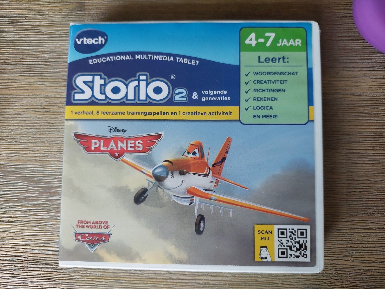 Vtech Storio spelletje game Disney Planes, Verzenden, Zo goed als nieuw, 4 tot 6 jaar