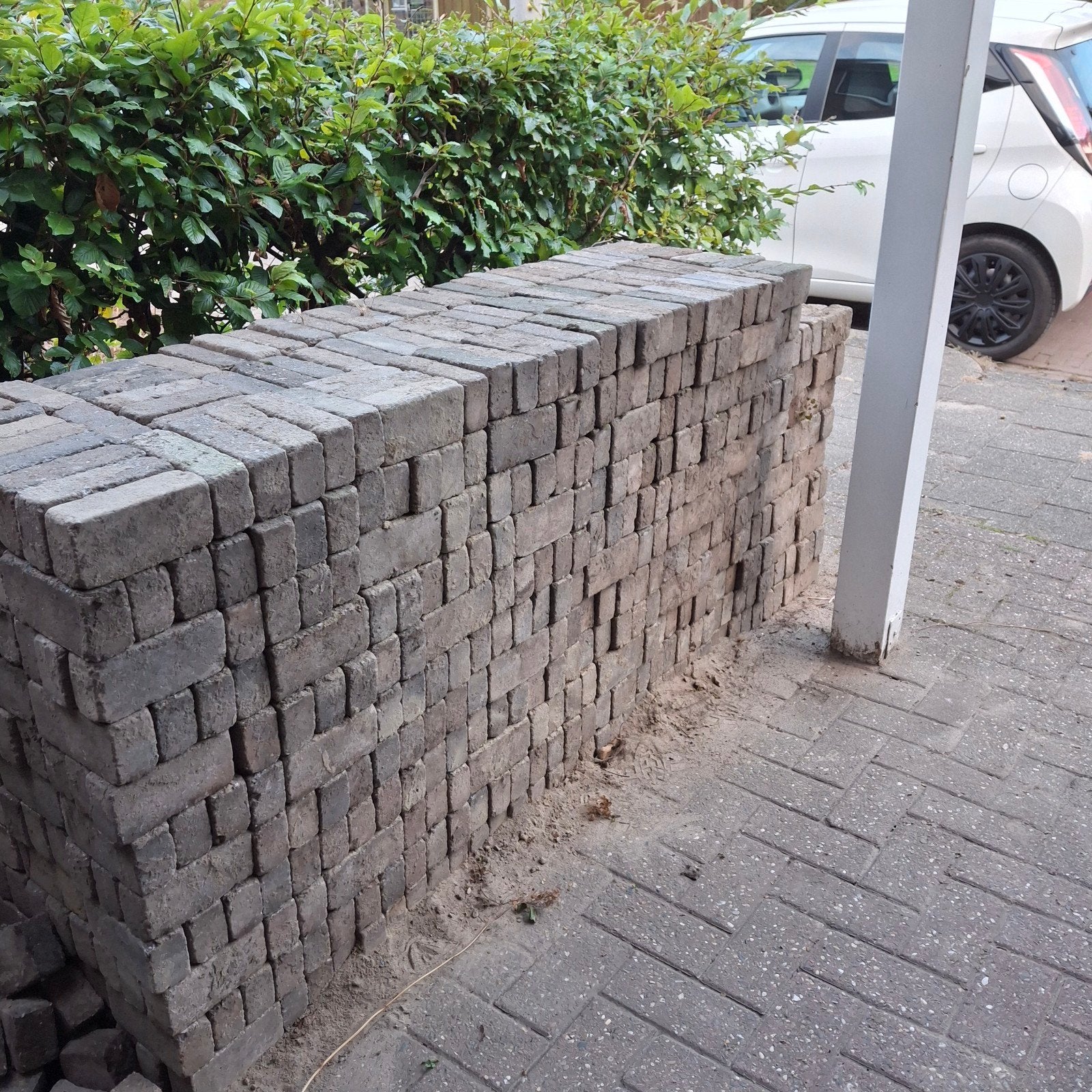 Betonklinkers gratis afhalen, Tuin en Terras, Ophalen of Verzenden