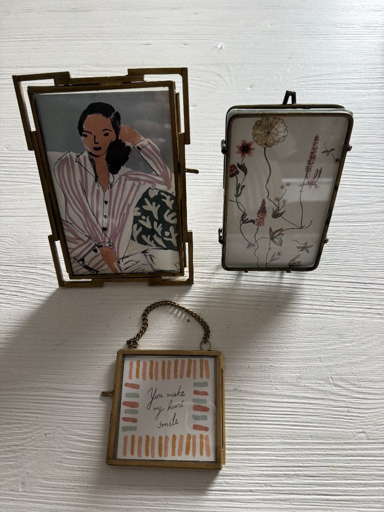 Sissy Boy fotolijstjes goud (NIEUW met prijssticker), Nieuw, Ophalen of Verzenden, Goud, Metaal