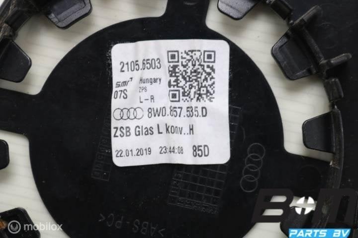 Spiegelglas links RHD Audi A4 8W 8W0857535D, Gebruikt