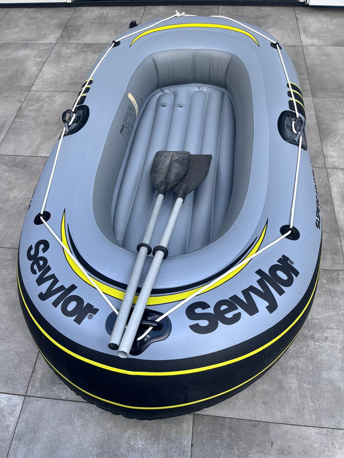 Sevylor XR66GTX-7 rubberboot met peddels, Ophalen, Zo goed als nieuw