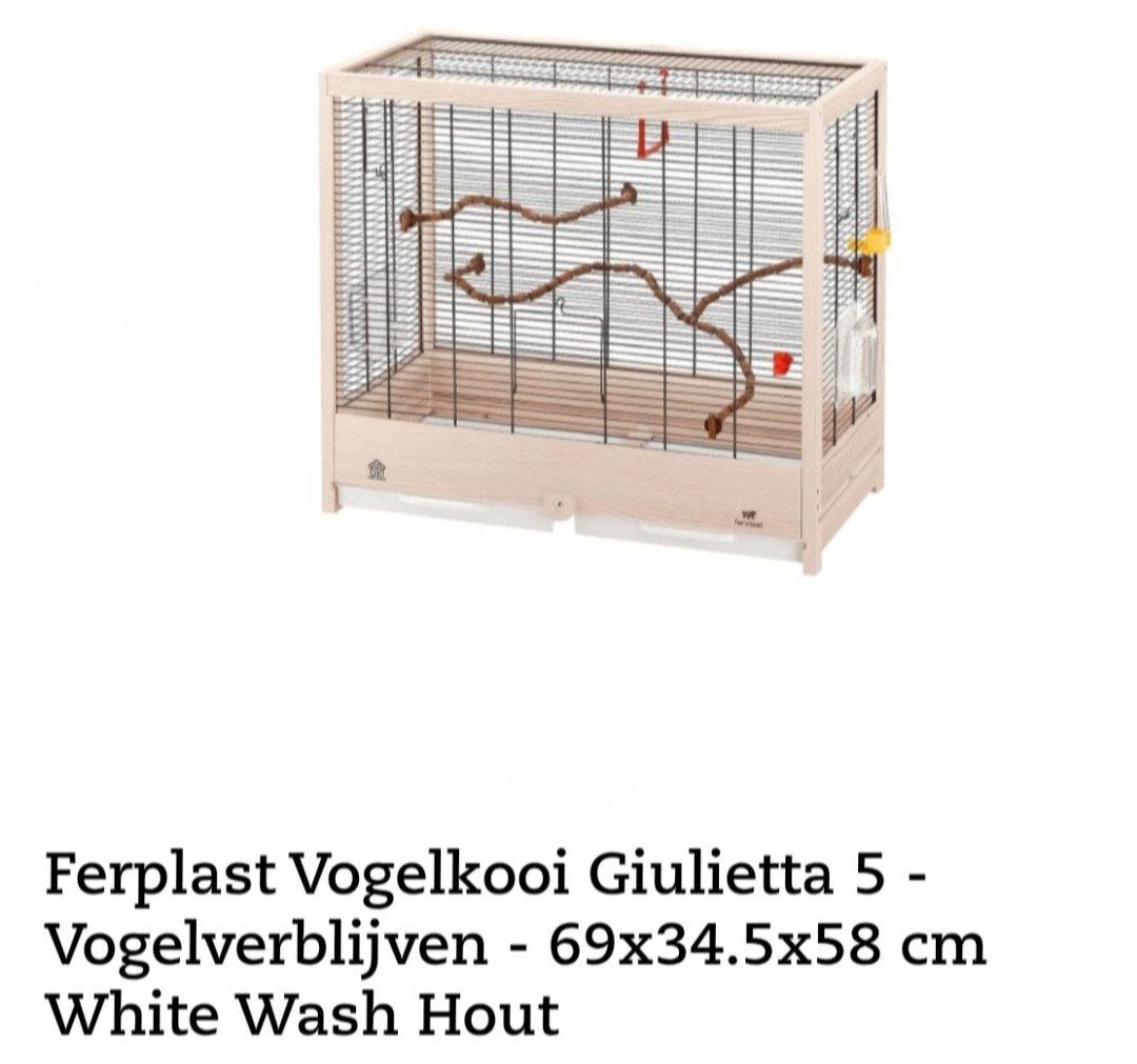 Vogelkooi, Ophalen, Gebruikt, Hout, Vogelkooi