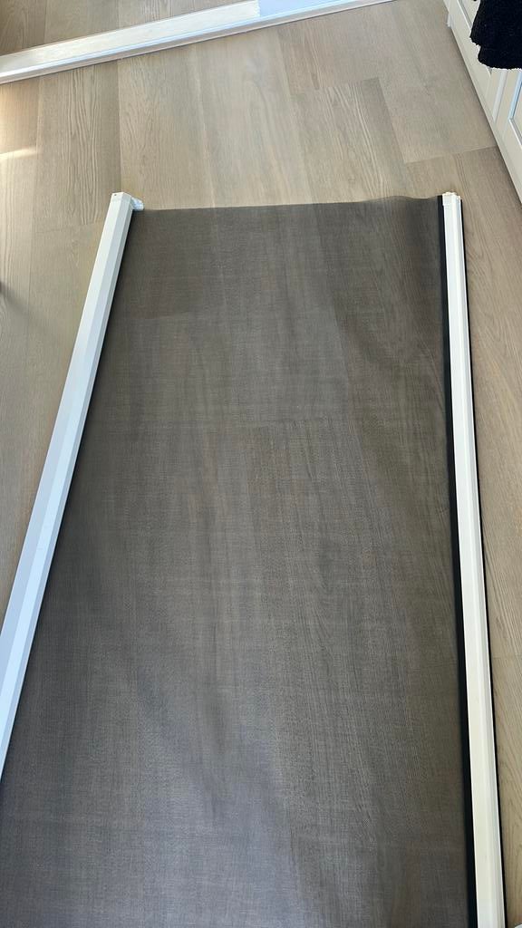Bruynzeel Rolhordeur S700 - Nieuw, RAL9010, 74x197.3cm, Ophalen, Kunststof, Minder dan 80 cm, Hordeur