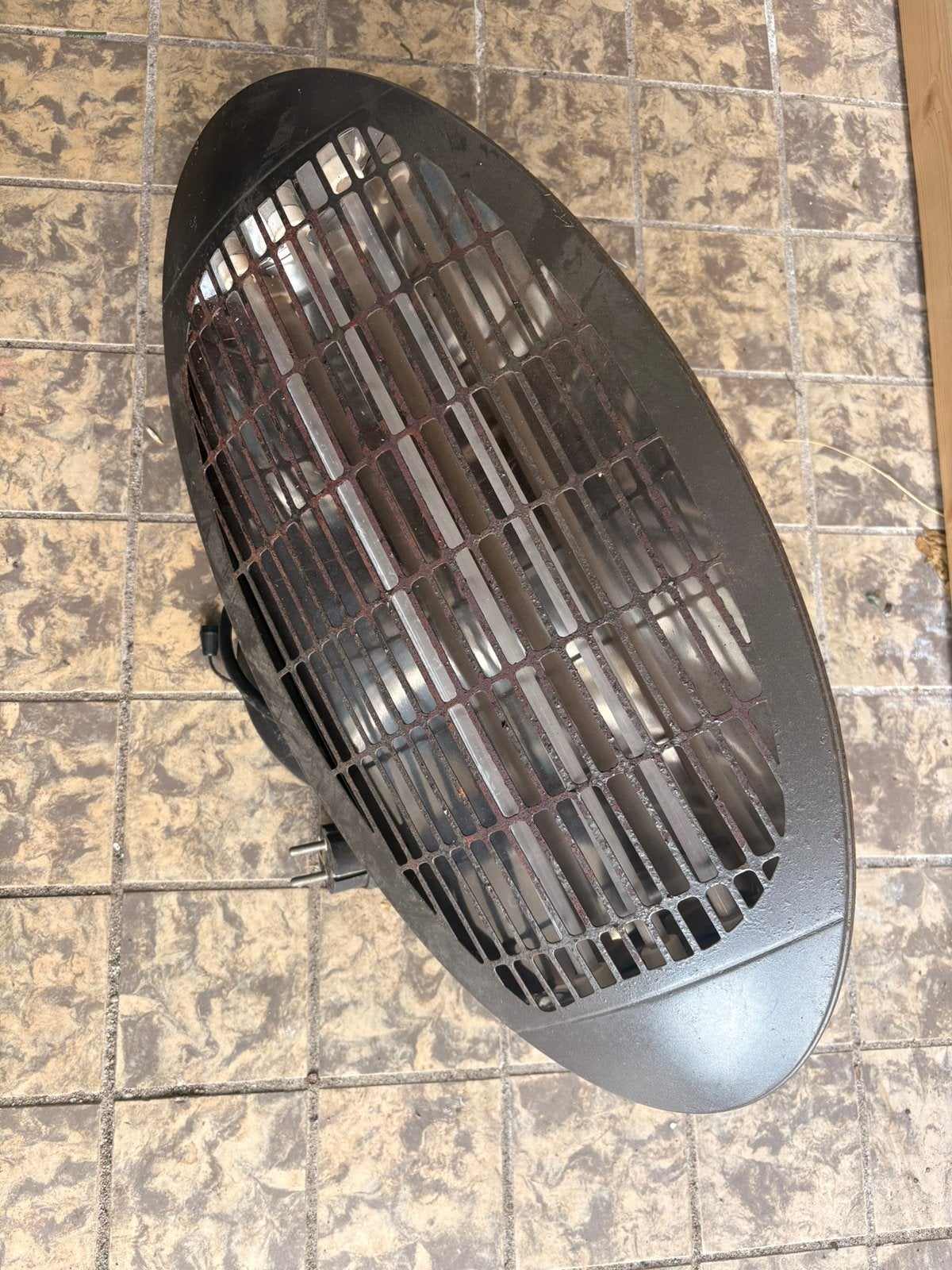 Elektrische Terrasverwarmer Heater - 3 standen, 50cm breed, Tuin en Terras, Ophalen, Gebruikt, Elektrisch, Wand