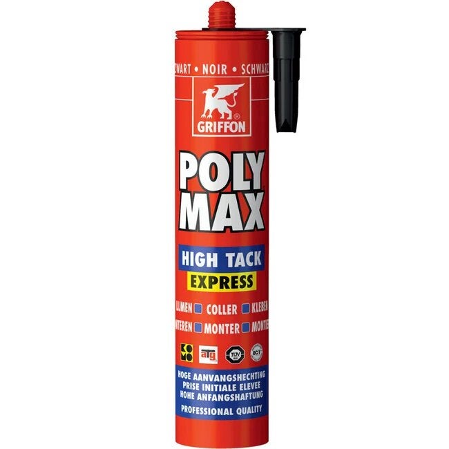 Polymax High Tack Express Wit en Zwart Lijmkit, Ophalen of Verzenden, Nieuw