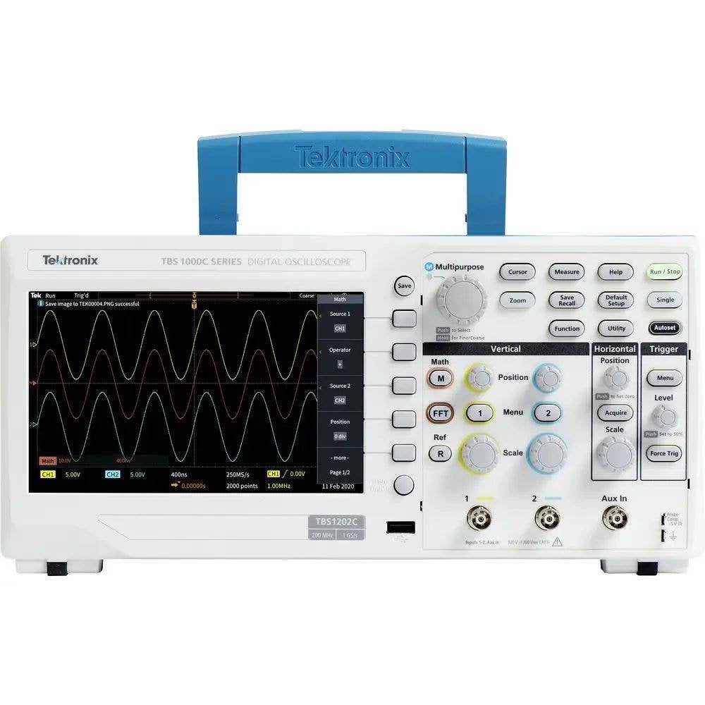Tektronix TBS1052C Digitale oscilloscoop 50 MHz, Ophalen of Verzenden, Zo goed als nieuw, Overige meters