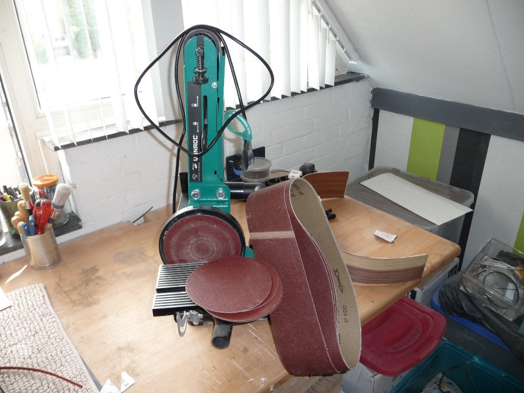 Band schuurmachine, Ophalen, Zo goed als nieuw, Zaag, Overige merken
