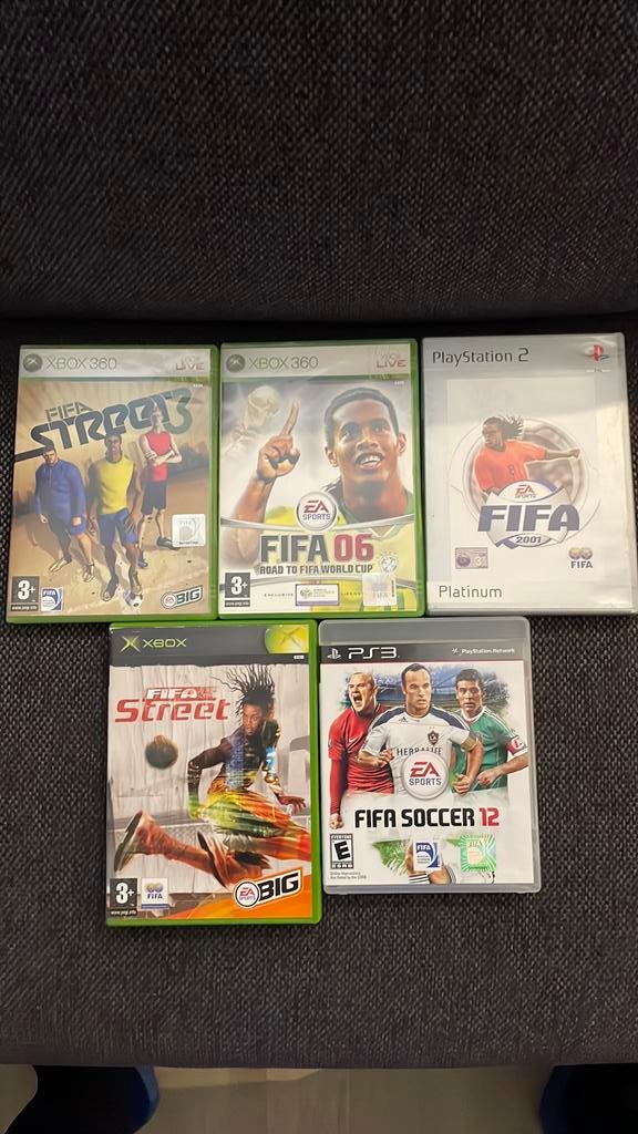 Verschillende Fifa/PES/TIF spellen, Online, Gebruikt, Ophalen of Verzenden, Sport