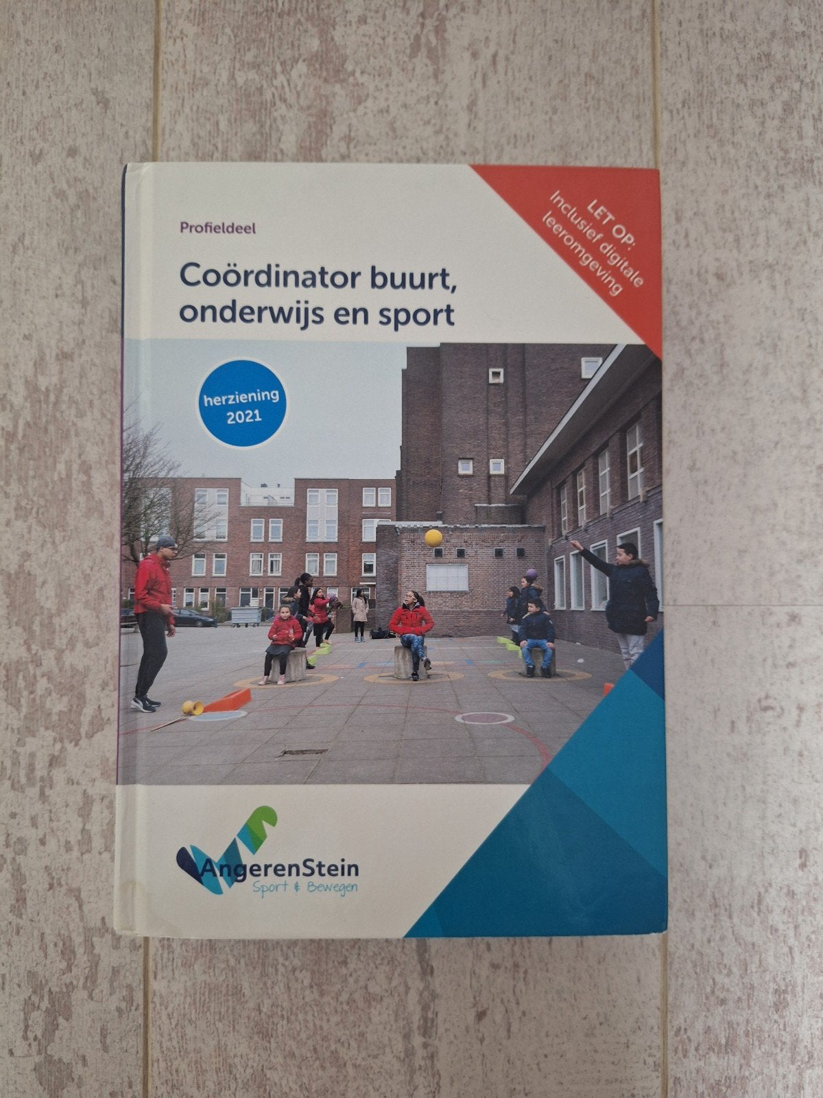 Coördinator buurt, onderwijs en sport - Angerenstein, Boeken, Studieboeken en Cursussen, Ophalen of Verzenden, Zo goed als nieuw