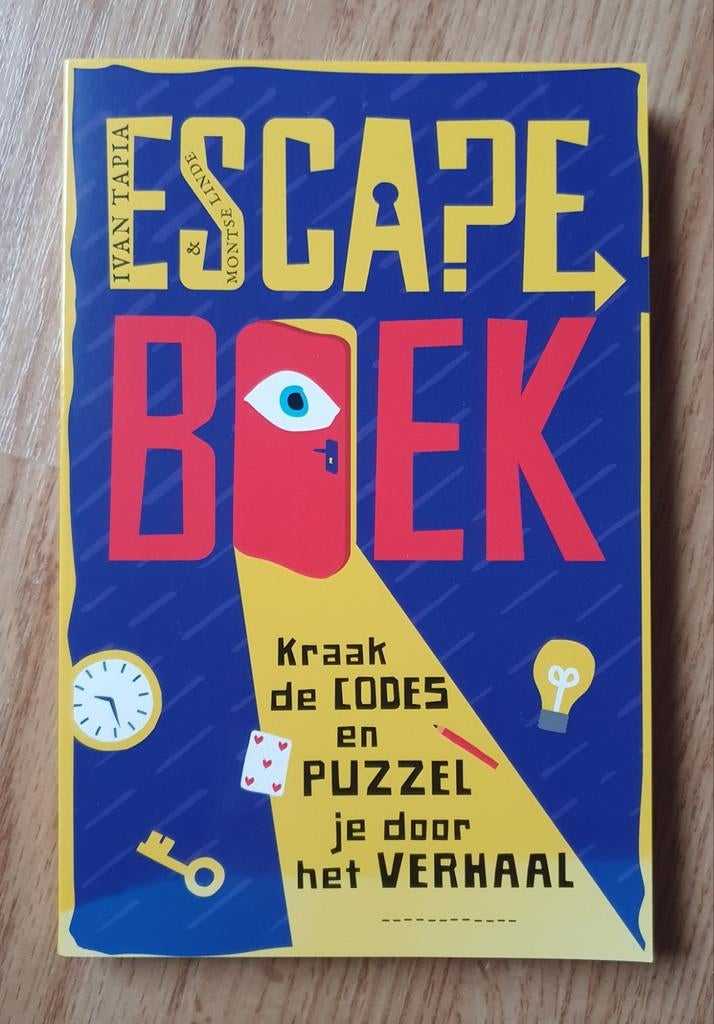 Escape Boek, Ophalen of Verzenden, Gebruikt, Puzzelboek