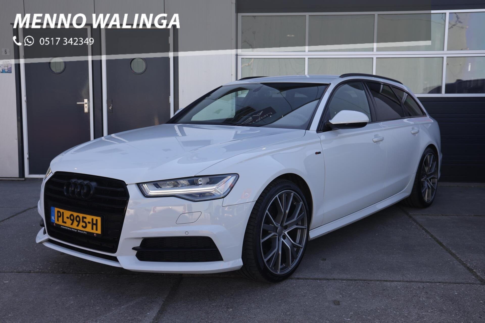 Audi A6 Avant 1.8 TFSI ultra Business Edition|Automaat|Stoel, Auto's, Euro 6, Wit, 1600 kg, 93 €/maand