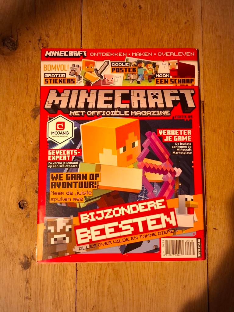 Minecraft Het Officiële Magazine Editie 09, Ophalen of Verzenden, Gelezen, Overige typen