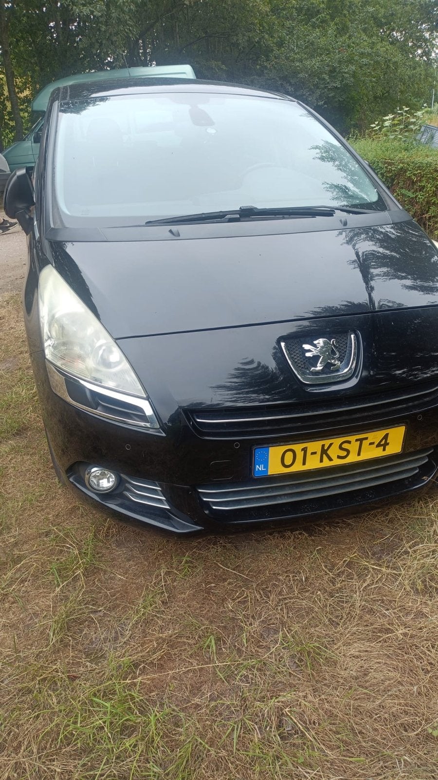 Peugeot 5008 1.6 THP 5PL 2010 Zwart goed lezen, Voorwielaandrijving, 1550 kg, 1435 kg, Zwart