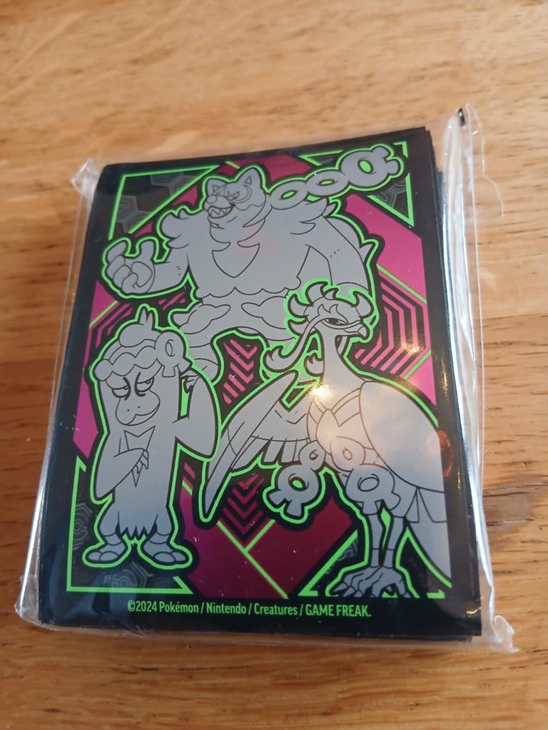 Pokémon Kaarthoesjes - Ogerpon, Munkidori, Fezandipiti, Ophalen of Verzenden, Nieuw, Sleeves of Kaarthoesjes