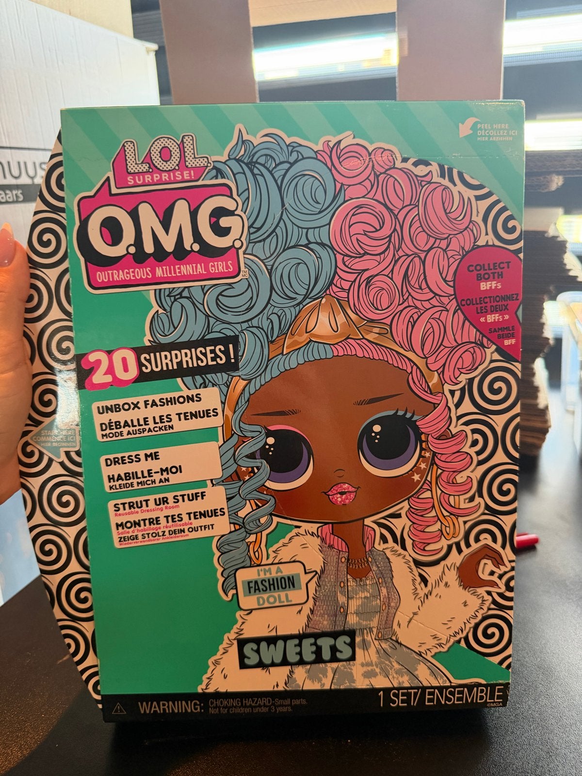 LOL Surprise OMG Fashion Doll Sweets met 20 verrassingen, Ophalen of Verzenden, Nieuw, Overige typen