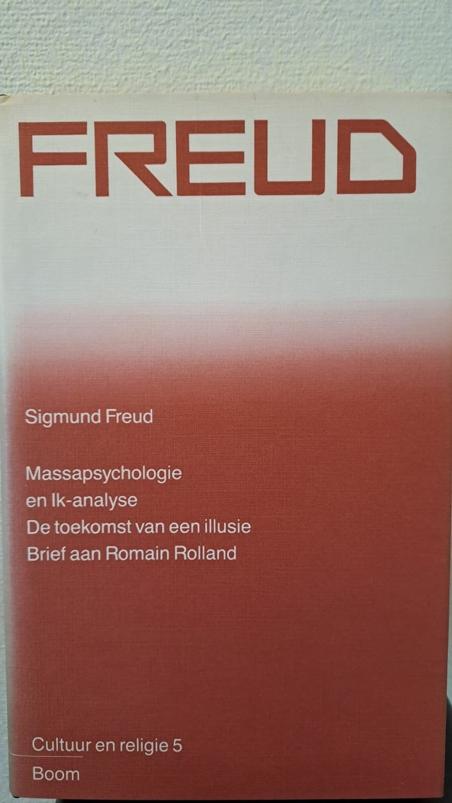 Sigmund Freud - Massapsychologie en Ik-analyse, Verzenden, Zo goed als nieuw, Klinische psychologie, Sigmund Freud