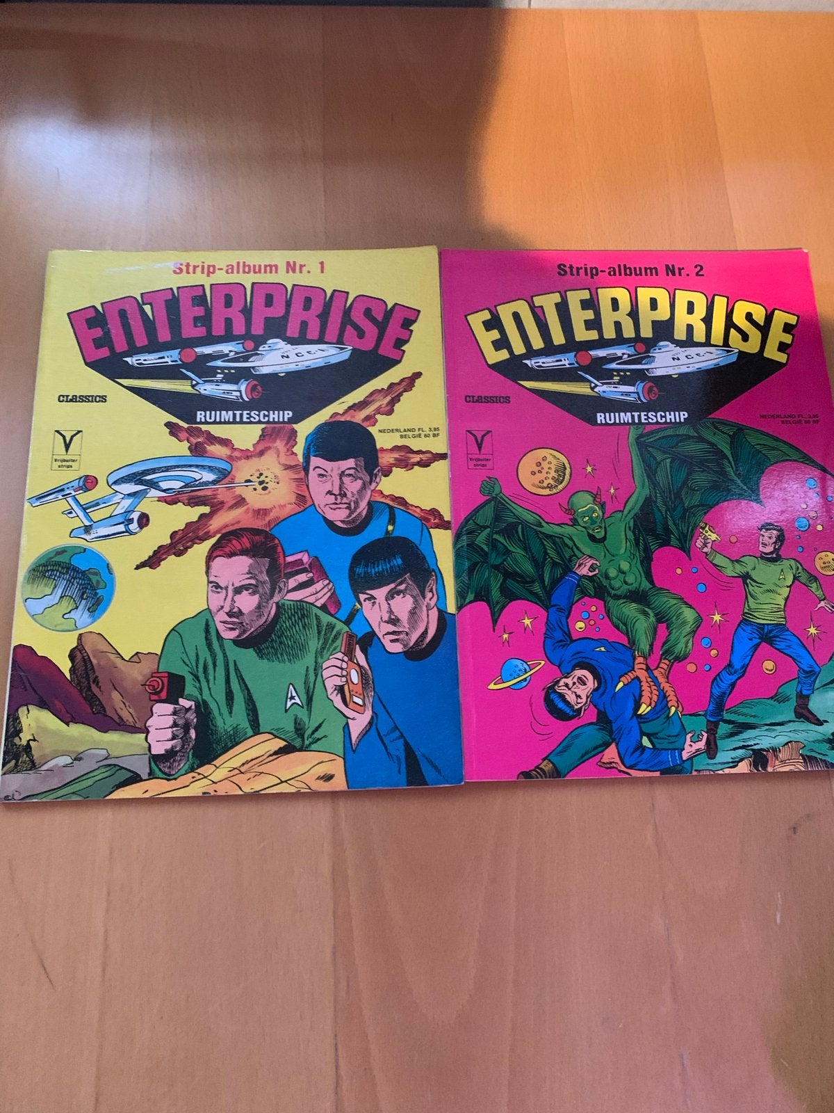 Enterprise Stripalbums Nr. 1 & 2 - Classics Ruimteschip, Boeken, Stripboeken, Meerdere stripboeken, Ophalen, Gelezen