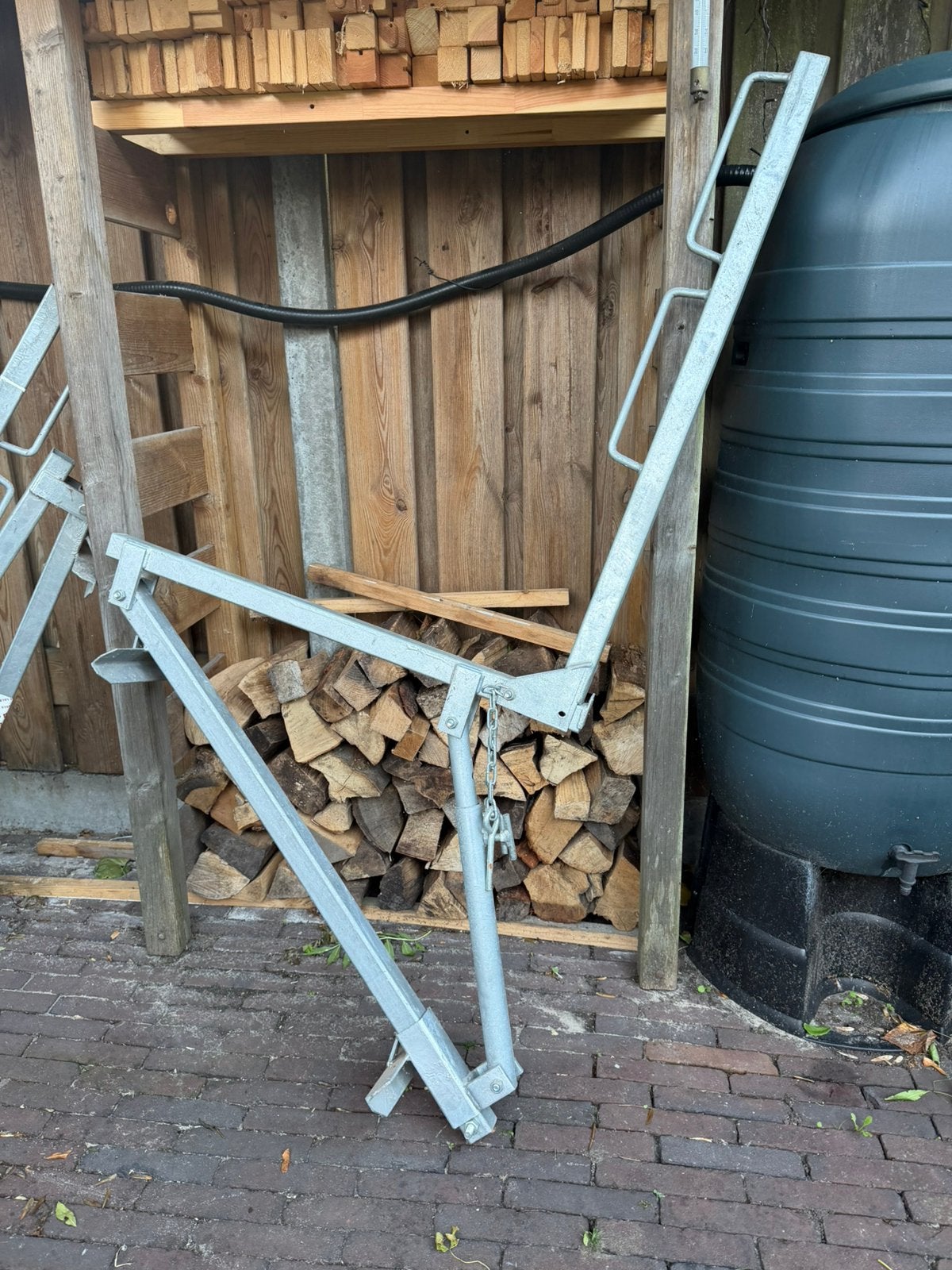 Dakstoeltjes/steigertjes 2x, Ophalen, Gebruikt, Overige typen, Minder dan 2 meter