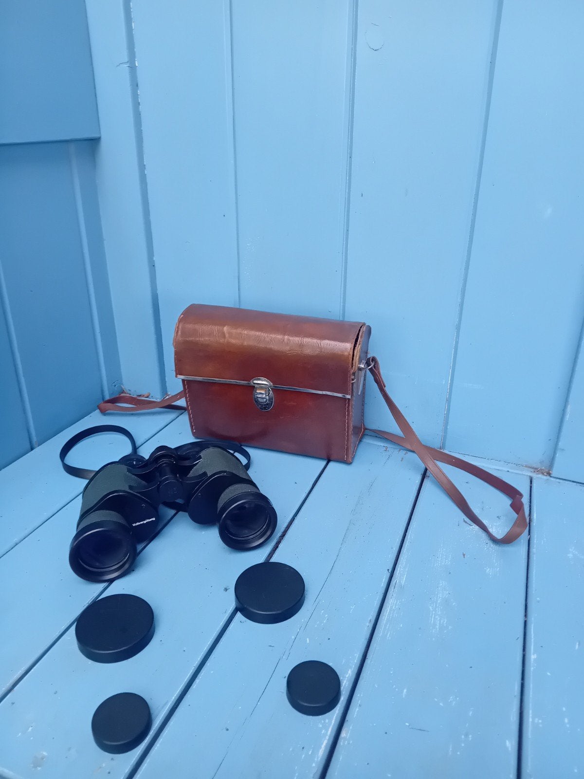 Jaren 80-90 eschenbag derby compact 8x40 WW, Audio, Tv en Foto, Optische apparatuur | Verrekijkers, Ophalen of Verzenden, 8 tot 12x