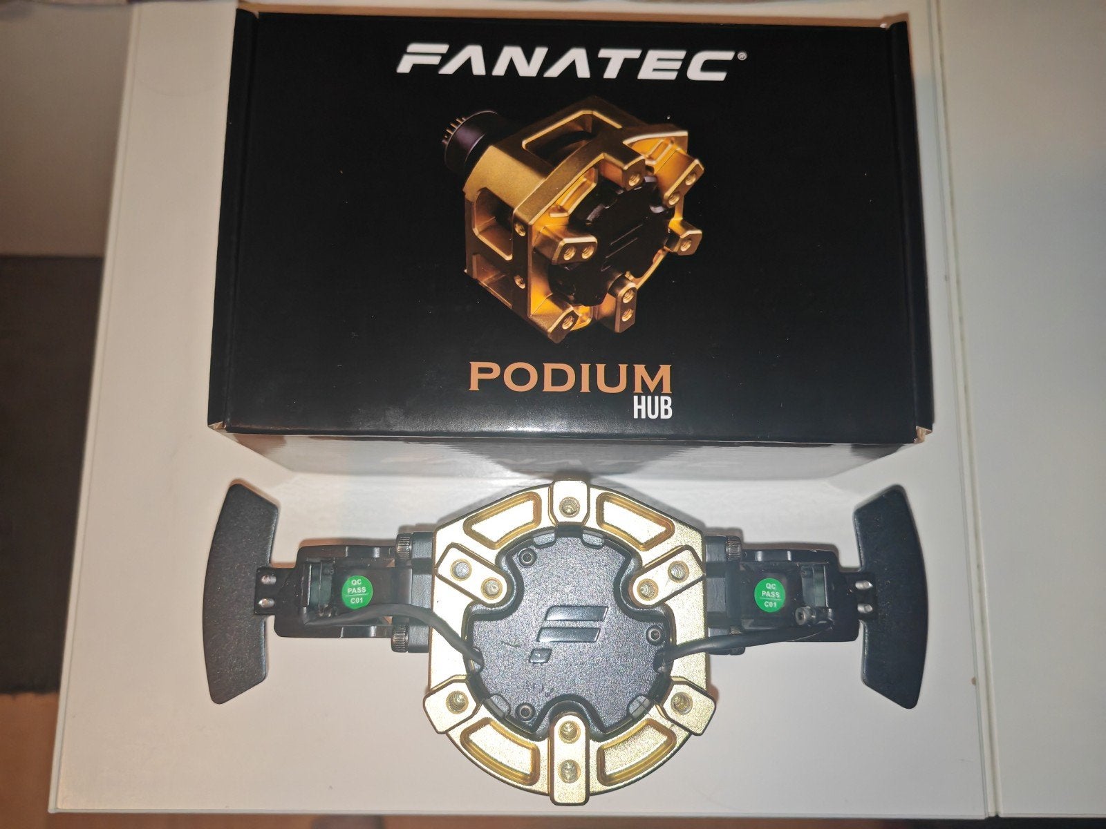 Fanatec podium hub + shifters, Ophalen of Verzenden, Zo goed als nieuw, Fanatec