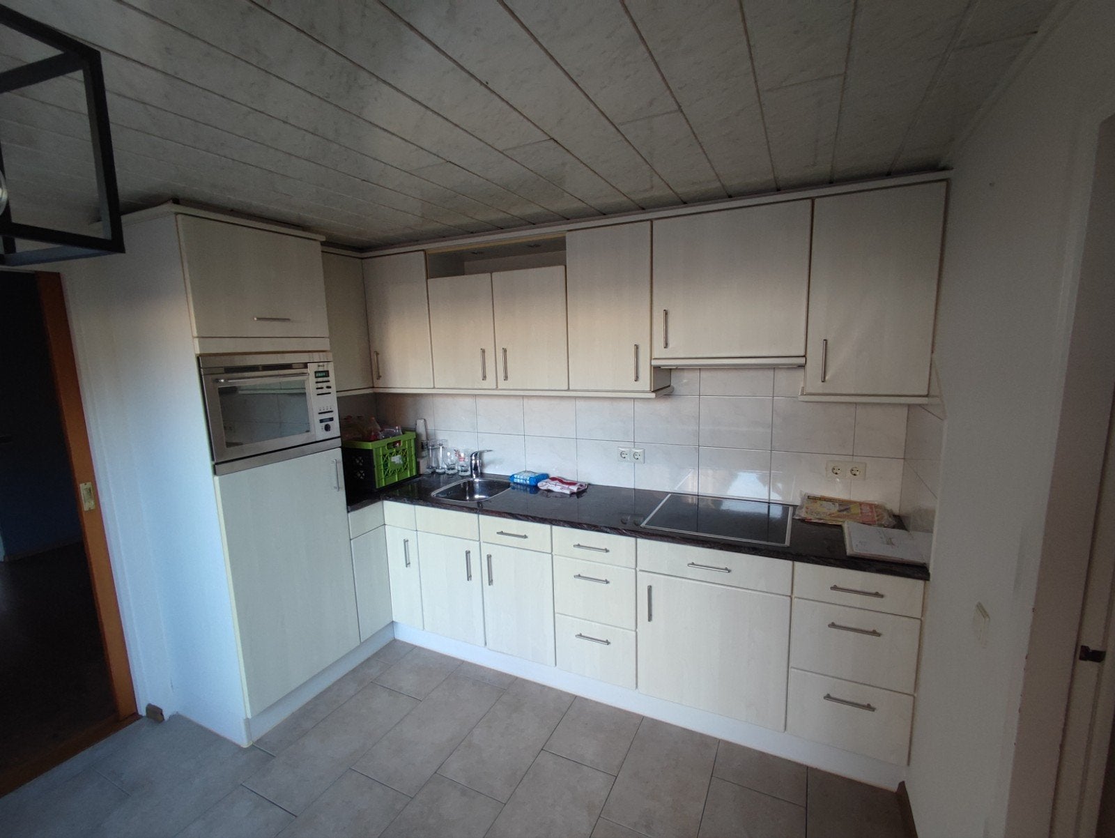 Complete keuken met inbouwapparatuur, Ophalen, Gebruikt, Hoekkeuken, Graniet of Steen