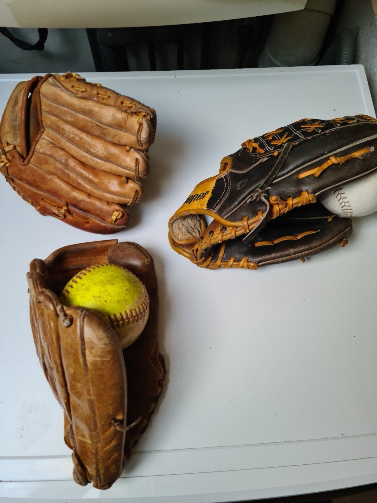 honkbal handschoenen, Sport en Fitness, Ophalen of Verzenden, Bal