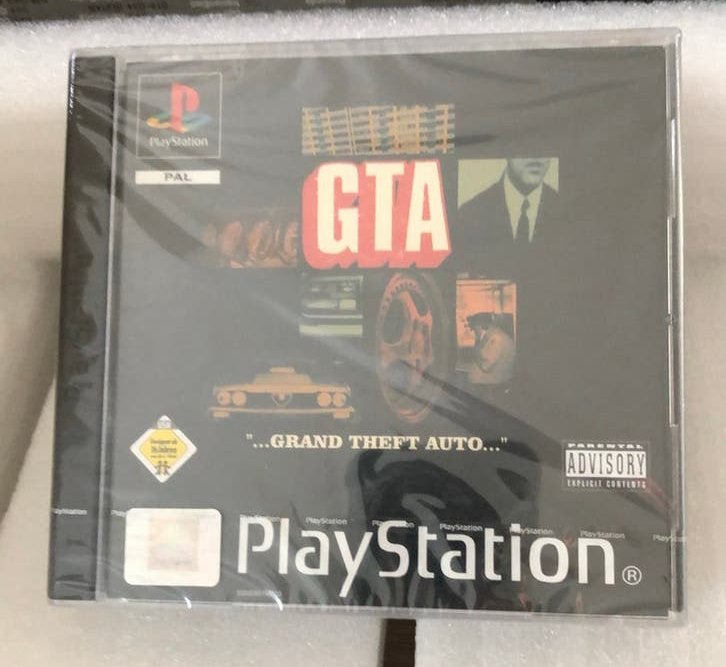 Grand Theft Auto (GTA) - PlayStation 1 (PS1) - Nieuw in Seal, Spelcomputers en Games, Games | Sony PlayStation 1, Avontuur en Actie