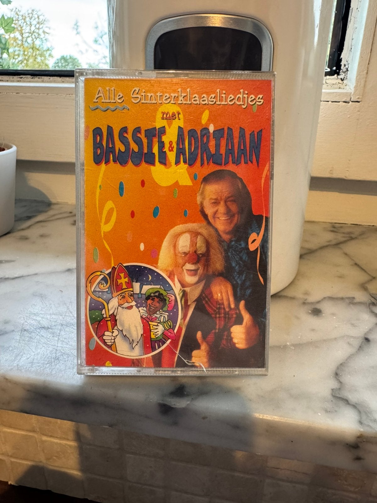 Alle sinterklaasliedjes met Bassie en Adriaan, Ophalen of Verzenden, Zo goed als nieuw, Kinderen en Jeugd, 1 bandje