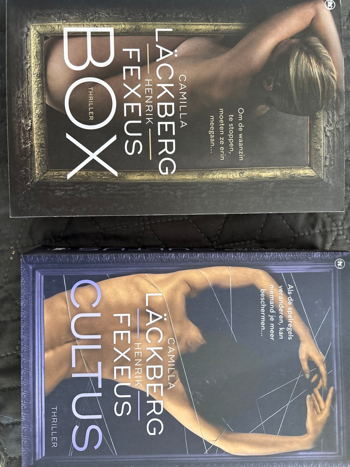 Camilla Läckberg & Henrik Fexeus - Box & Cultus (Thrillers), Boeken, Ophalen, Zo goed als nieuw
