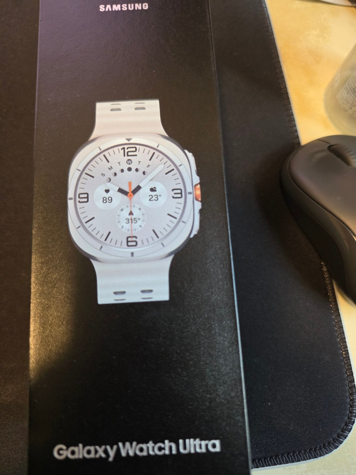 Samsung Galaxy Watch Ultra - Bijna nieuw in Doos, Stappen, Wit, Ophalen of Verzenden, Zo goed als nieuw