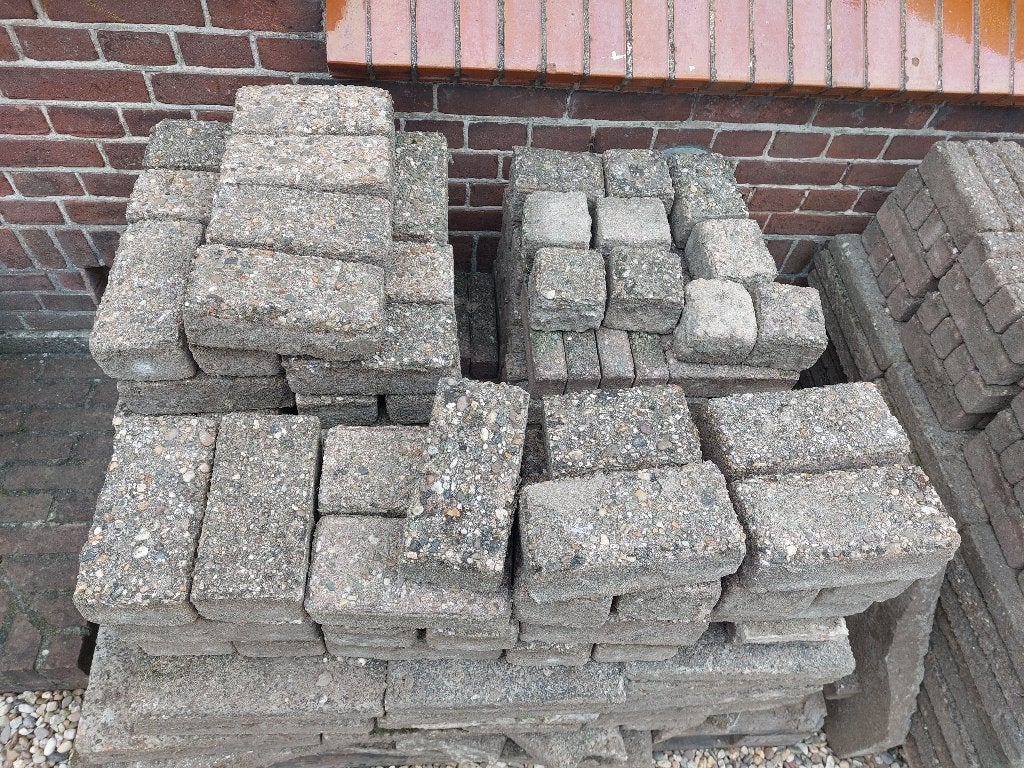 Straatstenen, straat stenen, Tuin en Terras, Ophalen, Gebruikt, Klinkers, Minder dan 5 m²