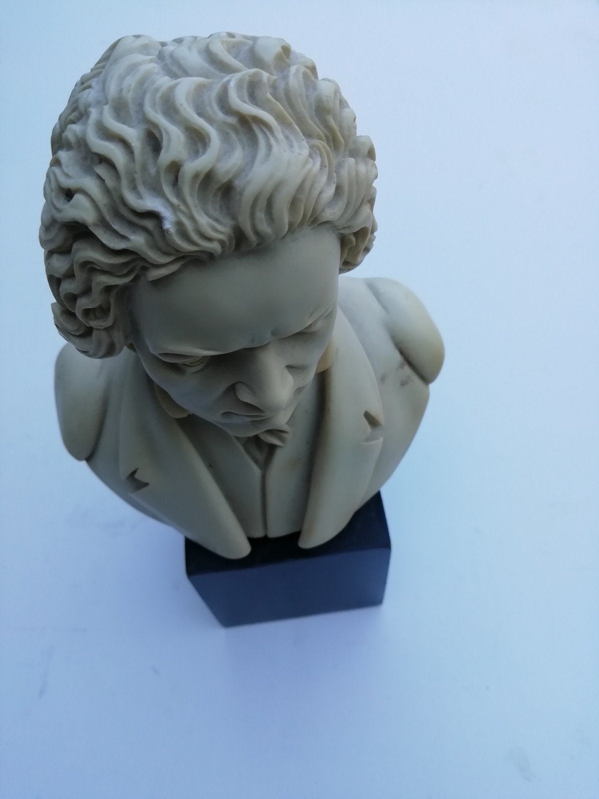Klassieke Buste van Beethoven op Sokkel, Ophalen of Verzenden