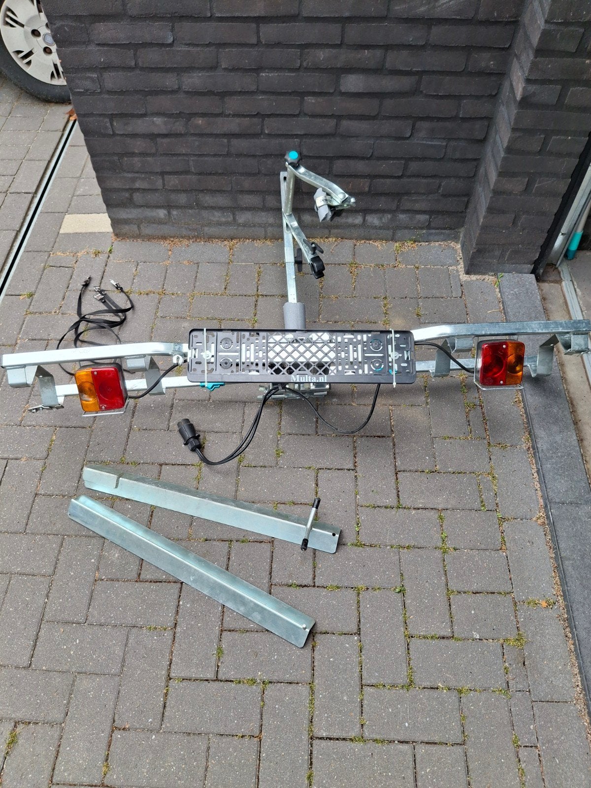 Multa Trekhaak Fietsendrager - Made in Assen Holland, Auto diversen, Fietsendragers, Ophalen of Verzenden, 2 fietsen, Gebruikt