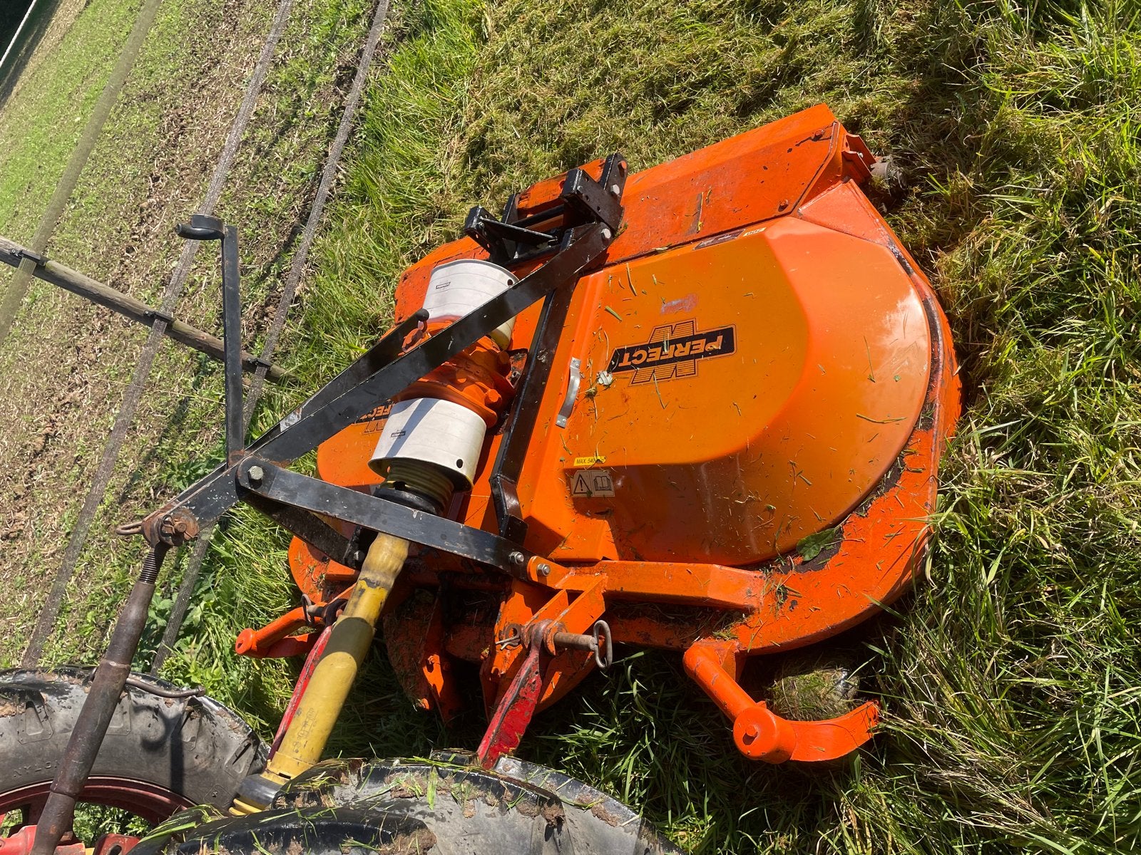 Perfect T-200-ms cirkelmaaier/ weidebloter, Zakelijke goederen, Ophalen, Fruitteelt, Weidebouw