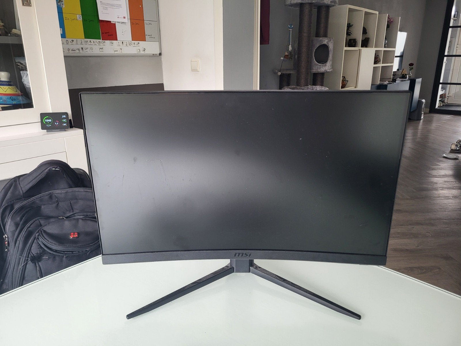 MSI Curved Gaming Monitor - Full HD 60Hz, Computers en Software, Monitoren, Gebruikt, MSI, Curved, Full HD