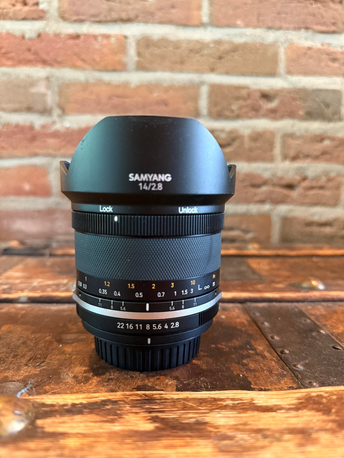 Samyang 14mm f/2.8 ED AS IF UMC (Canon EF mount) – Topstaat!, Ophalen, Groothoeklens