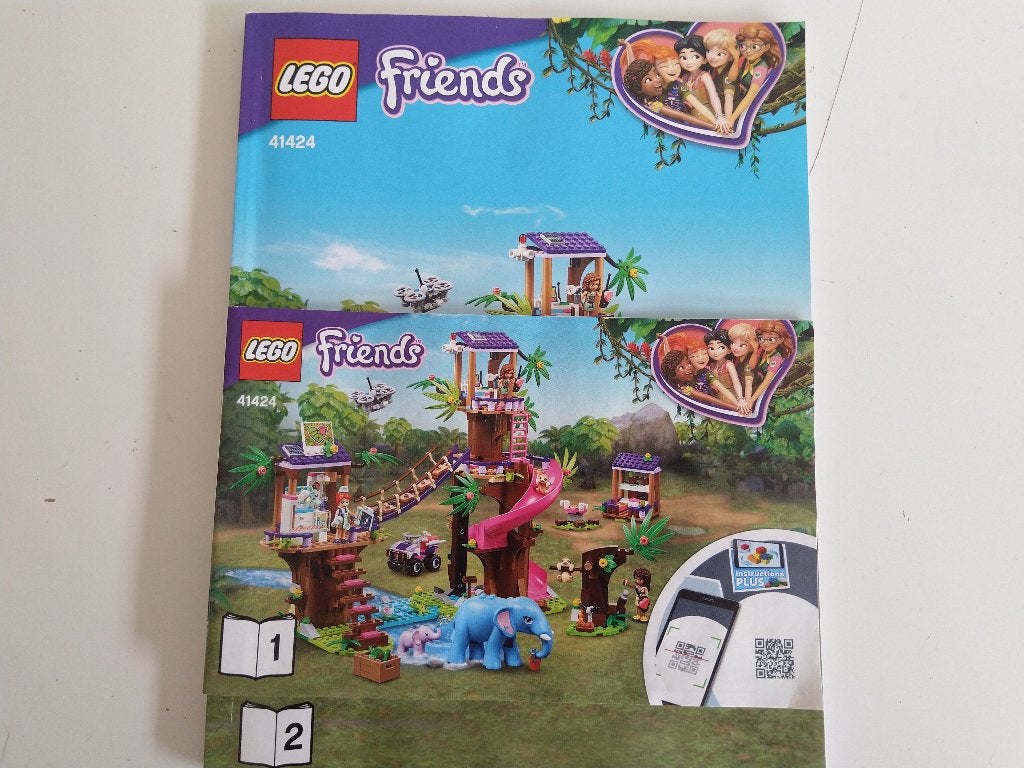Lego Friends 41424 Jungle Reddingsbasis, Compleet, Lego, Friends, Ophalen of Verzenden