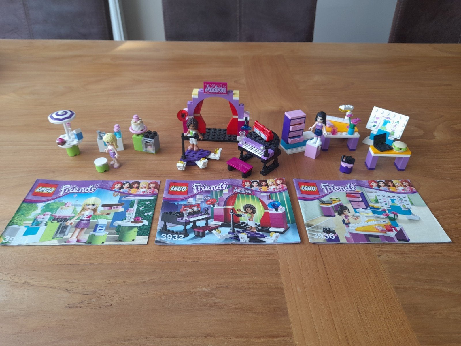 LEGO Friends Sets: 3930, 3932, 3936, Lego, Inclusief instructies, Friends, Ophalen of Verzenden