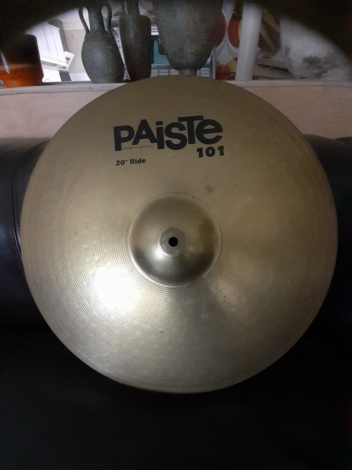 Paiste 101 20" Ride bekken voor drumstel, Ophalen of Verzenden, Gebruikt, Overige merken