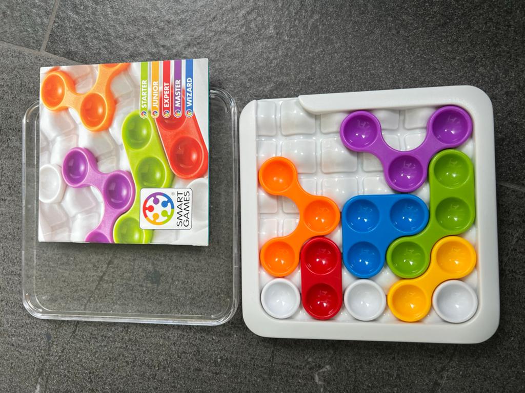 Smart Games IQ Puzzler Pro - Logisch Denkspel, Kinderen en Baby's, Speelgoed | Educatief en Creatief, Ophalen of Verzenden, Zo goed als nieuw