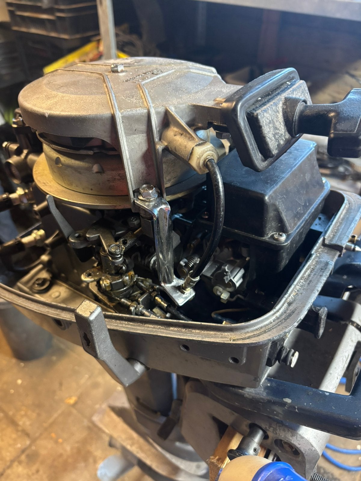 Mariner 8 pk 2 takt, Ophalen, Zo goed als nieuw, Motor en Techniek, Motorboot