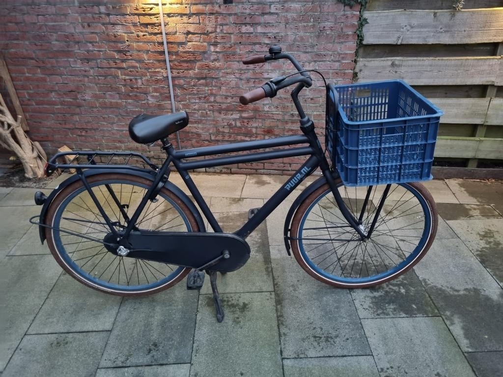 Gazelle Puur NL  jongens/heren fiets 28 inch, Ophalen, Terugtraprem, Gebruikt, Versnellingen