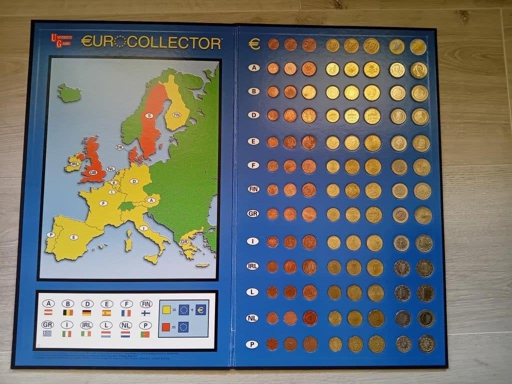 Euro Collector compleet munten verzameling geld, Ophalen, Overige landen, Overige waardes, Setje