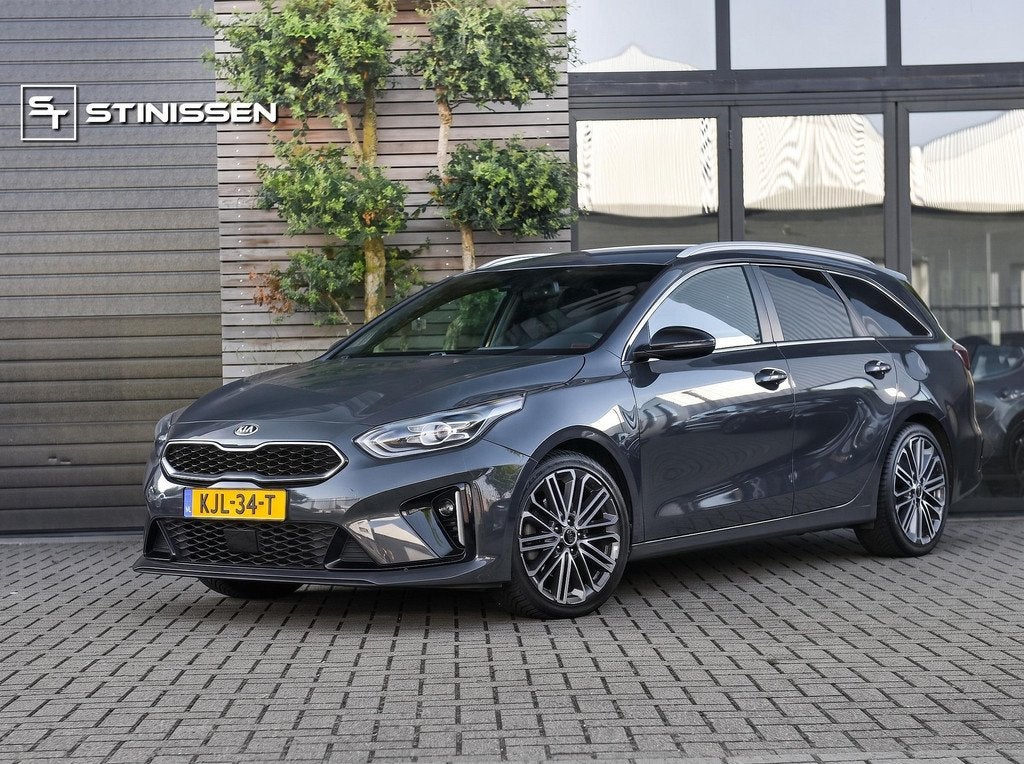 Kia Ceed Sportswagon 1.4 T-GDi GT-Line Automaat Navi Alcanta, Auto's, Kia, 1300 kg, Euro 6, 4 cilinders, Alcantara