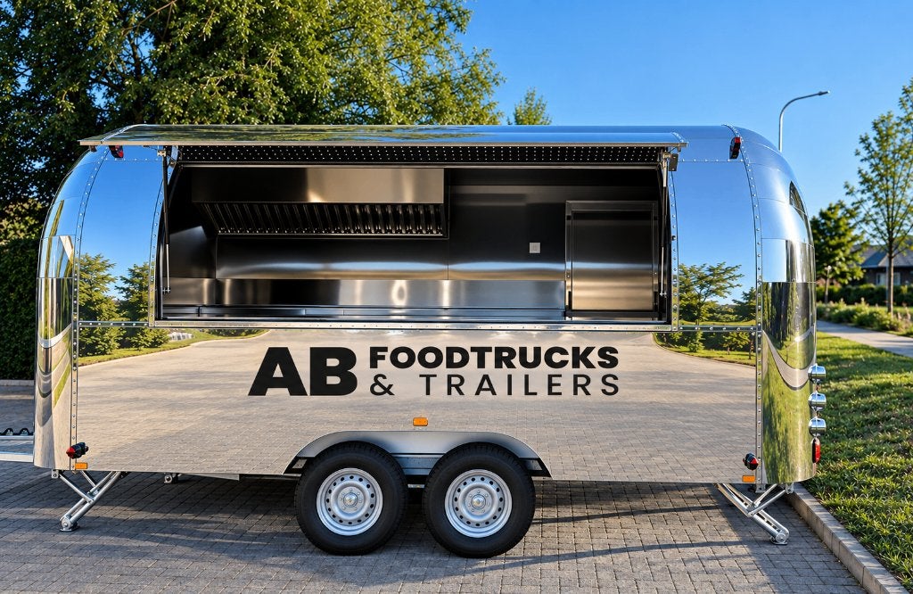 Airstream Foodtruck Foodtrailer  - COC – Compleet uitgerust, Zakelijke goederen, Ophalen of Verzenden