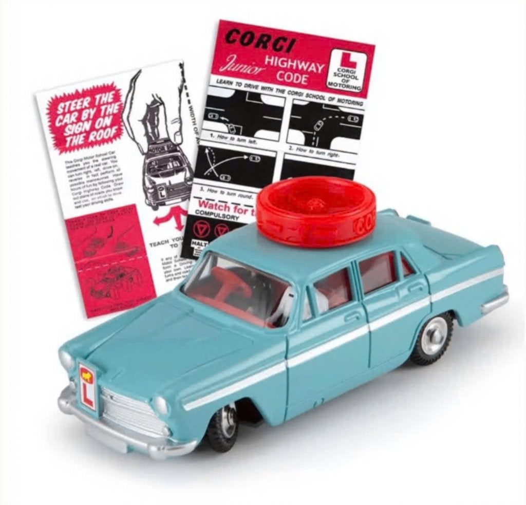 Austin A60 Luxe Motor RIJ- School CORGI NEW 1/47 ref.  236, Verzenden, Nieuw, Auto, Corgi