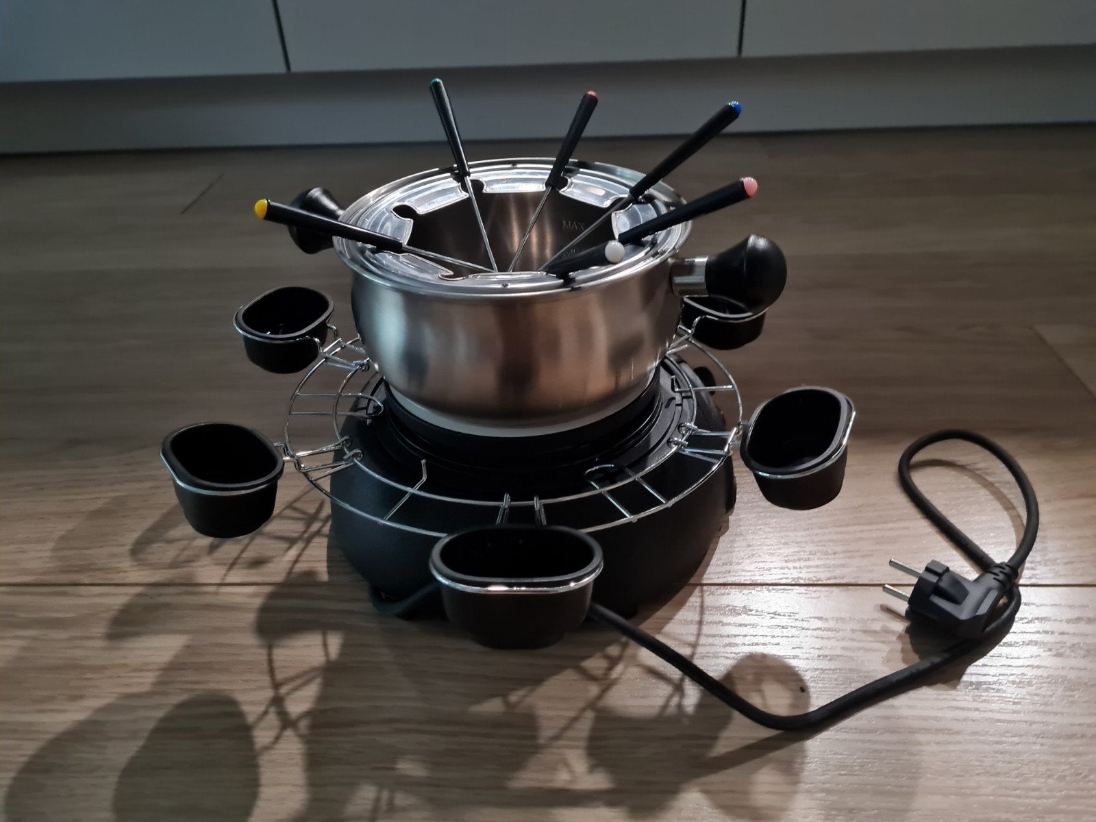 Princess 172665 Familie Fondueset voor 6 personen, Witgoed en Apparatuur, Gourmetstellen, Ophalen, Nieuw, 4 t/m 7 personen