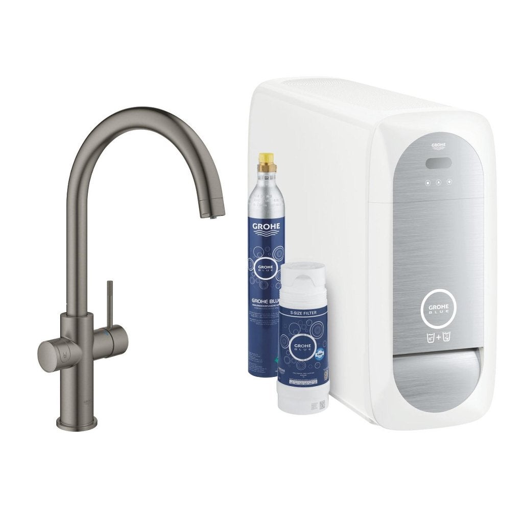 Grohe 31455AL1 - 5 in 1 kraan - Bruisend en plat water -, Ophalen, Nieuw, Kraan