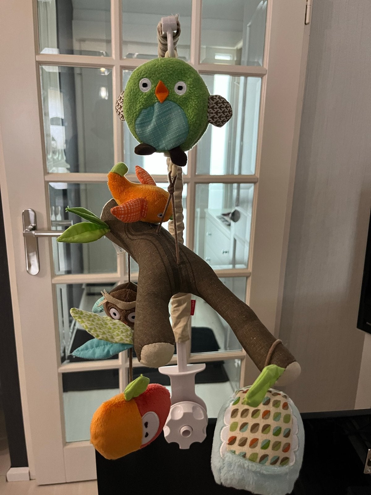 Skip Hop threetop Mobiel met vogels en uil, Ophalen of Verzenden, Zo goed als nieuw, Mobiel